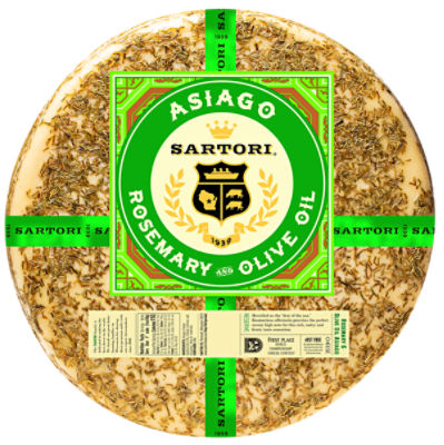 Sartori Asiago Rosemary and Olive Oil